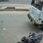 [動画0:16] 父親のバイクに残された少年、ヤバいことに・・・