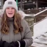 [動画0:49] 中継に映った女性スキーヤー、話題になってしまうｗｗｗ