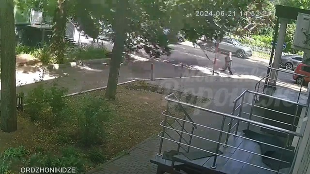 [動画0:23] 19歳女性、折れた街路樹の下敷きに・・・